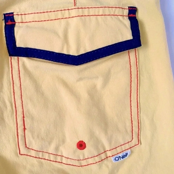 O'Neill Retro freak 16” Board Shorts Boy’s Size 25 - Picture 9 of 10